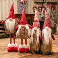 thumbnail image 3 of New Christmas Rudolph Doll Forest Old Man Love Standing Faceless Doll Ornaments Nordic Gnome Decoration Gifts Party Supplies, 3 of 5