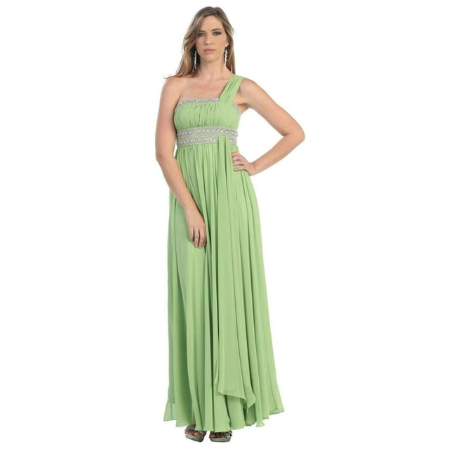 One Shoulder Bridesmaids Dress