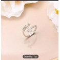 thumbnail image 2 of 1pc Elegant Glass Rhinestone Inlay Cross Ring with Engraved 'I Can Do All Things' - Inspirational Alloy Jewelry, 2 of 3