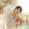 thumbnail image 4 of 11.8 Inch Large Dumpling Squooshy Pillow - Soft Steamed Bun Stuffed Cushion for Home Decor & Gift., 4 of 8
