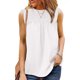 thumbnail image 2 of Camiseta sin mangas para mujer, camiseta sin mangas para mujer, camiseta sin mangas con cuello redondo para mujer, camiseta sin mangas de verano para mujer Características de vanguardia, 2 of 6