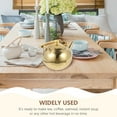 thumbnail image 5 of EXHUMKY Golden Stainless Steel Kettle for Home and Kitchen Use, and Stylish Tea and Coffee Pot, 5 of 6