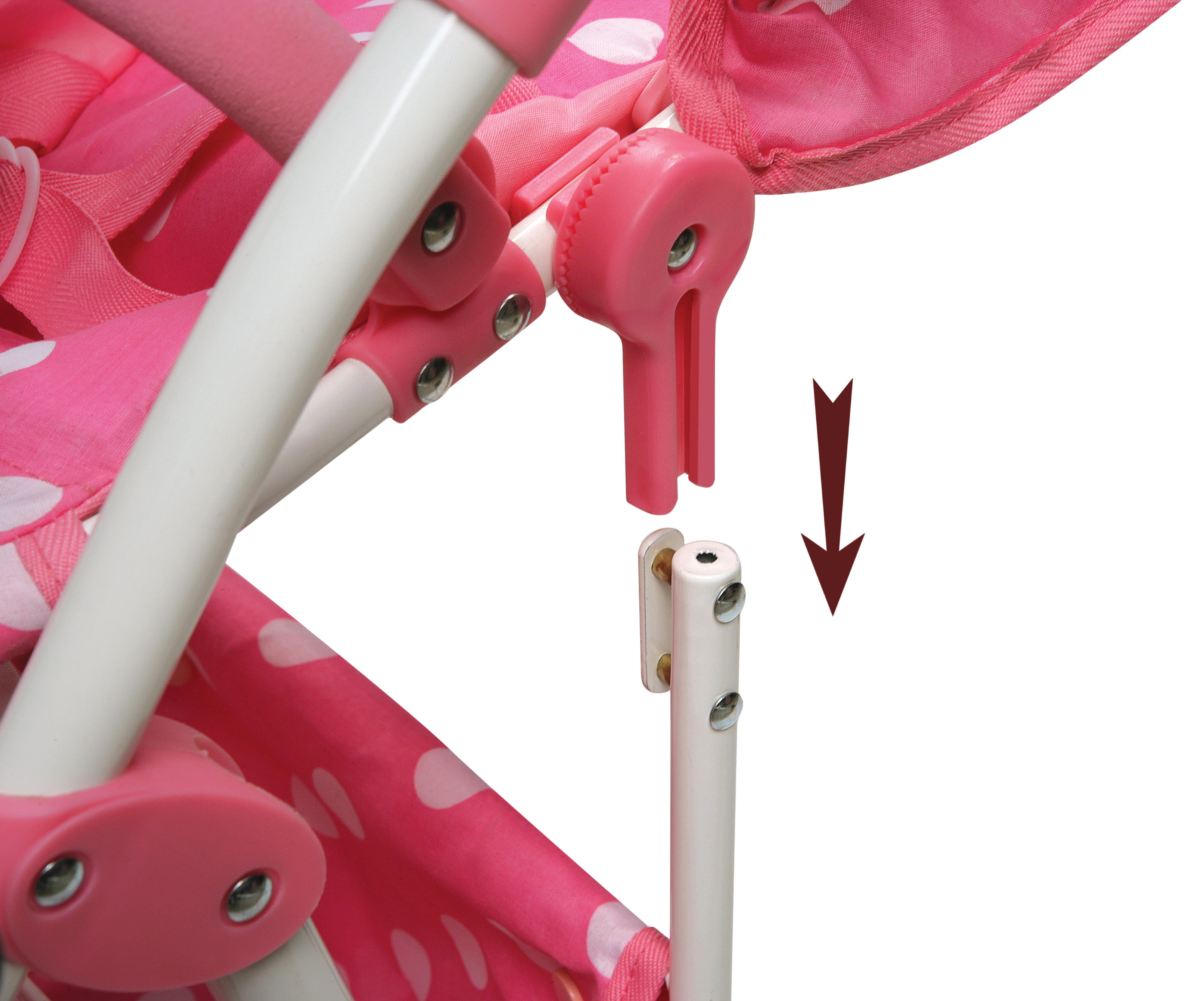 badger double doll stroller
