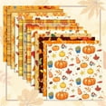thumbnail image 7 of HOWAF 24 Sheets Fall Thanksgiving Pattern Paper Pack 12 Designs Double-Sided Autumn Scrapbook Decorative Craft Paper for Holiday Autumn Harvest Thanksgiving DIY Card Making Photo Album Decor, 7 of 7