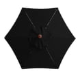 thumbnail image 1 of 3m Round Garden Parasol Umbrella Outdoor Patio Sun Shade Canopy 3m 6/8x Arm, 1 of 5