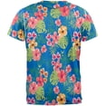 thumbnail image 2 of Hawaiian Shirt Costume All Over Adult T-Shirt - X-Large, 2 of 2
