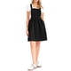 thumbnail image 2 of Vestido Pinafore Inspire Chic para Mujeres A Línea con Tirantes Ajustables a la Altura de la Rodilla Vestidos de Tirantes M Negro, 2 of 6