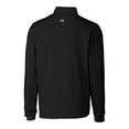 thumbnail image 3 of Men's Cutter & Buck Black UCF Knights Citronaut Logo Big & Tall DryTec Traverse Stretch Quarter-Zip Pullover Top, 3 of 3