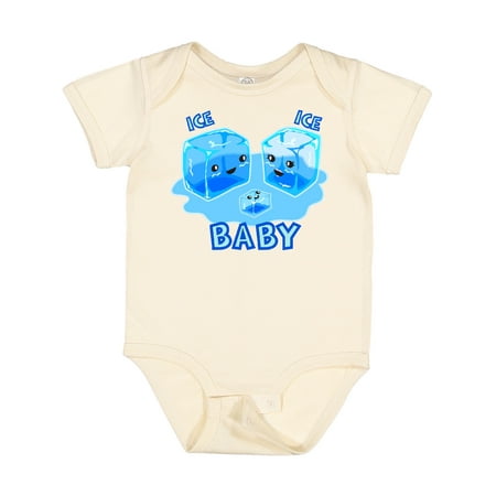 

Inktastic Ice Ice Baby Gift Baby Boy or Baby Girl Bodysuit