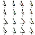 thumbnail image 2 of Sonducket Cepillo para palos de Golf, portátil, ergonómico, de Color sólido, telescópico, de doble cara, cepillos de bolas, herramienta de Golf Rosa con Tapa, 2 of 6