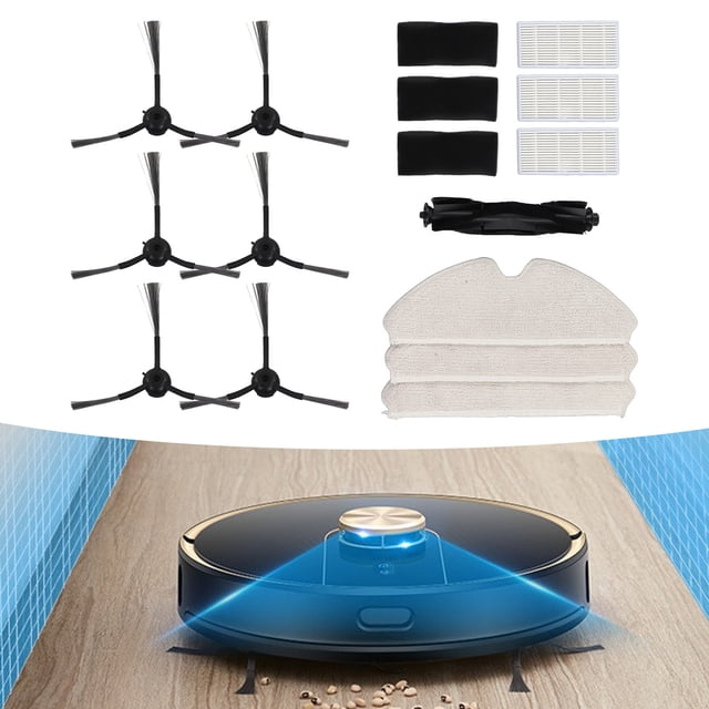 Kit de accesorios de repuesto para barredora eléctrica, accesorios de repuesto para barredora eléctrica, piezas de aspiradora, juego de accesorios para barredora eléctrica, diseñado para precisión
