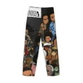 thumbnail image 5 of Boondocks Men's Pajama Pants Cartoon All Over Print Elastic Waistband Sleep Pants with Pockets Drawstring, Soft Unisex Lounge Bottoms Sleepwear, 5 of 8