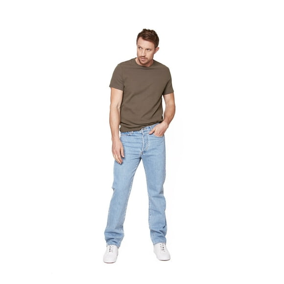 Jeans Edward´s Gassoline Mezclilla Azul Claro 2220 Hombre Talla 36 Edward´s Jeans Recto/bota