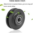 thumbnail image 3 of 2Pcs Sliding Barn Door Wheel Heavy Duty Cabinet Window Pulley Roller Quiet Sliding Door Track Perfect for DIY Barn Door, 3 of 7