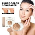 thumbnail image 1 of Reduce Price! WSBDENLK Three Color Concealer Conceal Dark Circles and Pigmentation Can Also Outline 15g, 1 of 5
