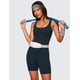 thumbnail image 3 of Enterizo CRZ YOGA Butterluxe Romper Cuello Redondo Azul Marino Talle S, 3 of 5