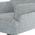 thumbnail image 4 of Megan Office Chair in Turquoise Fabric with Grey Wash Wood, 4 of 4