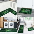 thumbnail image 4 of St. Patrick's Day Kitchen Rugs St Patricks Day Mat Lucky Green Shamrocks Floor Mat Farmhouse Kitchen Mat Non Slip Kitchen Rugs and Mats Floor Standing Mat Kitchen Runner Rug, 4 of 7