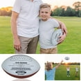 thumbnail image 1 of Blaxill Engraved Composite Leather Football | Gift for Grandson | Inspirational Keepsake Message | Official Size & Weight | Enhanced Grip | 1 Football Included, 1 of 9