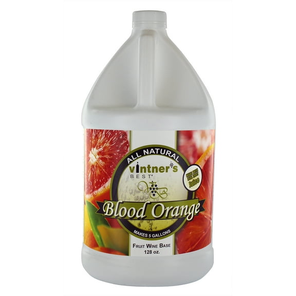 Vintner's Best Blood Orange Fruit Wine Base-128 oz. Jug
