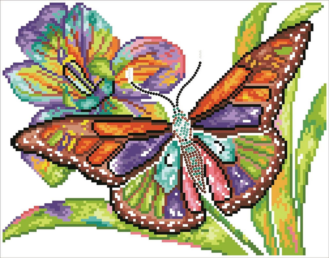 DIAMOND DOTZ® Watercolor Butterfly Special Edition Diamond Painting Kit