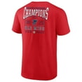 thumbnail image 3 of Men's Fanatics Red Ole Miss Rebels 2023 Peach Bowl Champions Score T-Shirt, 3 of 5