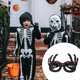 thumbnail image 2 of Sonducket Gafas de Halloween, suministros para fiestas, regalo para niños, mano de obra, accesorios de plástico para Cosplay, decoración de vacaciones Disfraces de disfraces patrón de esqueleto Sonducket AP012706-02, 2 of 6