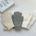 thumbnail image 4 of Guantes de piel de conejo para mujer, de invierno, bonitos, de celebridades de Internet, gruesos, para estudiantes, cálidos, resistentes al viento, para ciclismo, para hombre, 4 of 6