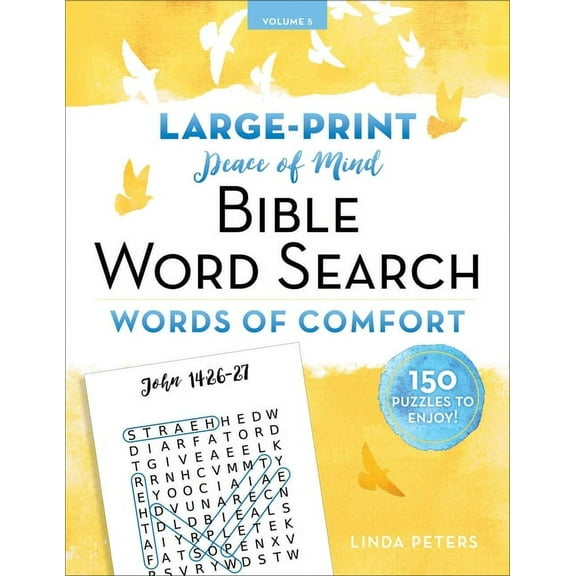BIBLE Word Search WORDS OF COMFORT CUSTOM ED