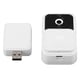 thumbnail image 5 of Cámara de timbre con vídeo WiFi, videollamadas HD para hogar inteligente, cámara inalámbrica con timbre Wifi de 128GB con receptor Ding Dong, color blanco, 5 of 5