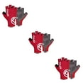 thumbnail image 1 of Guantes de medio Greeniant para senderismo de cuero PU transpirable ajustables para ciclismo Type1 NO1, 1 of 6