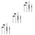 thumbnail image 1 of Inteprter Auriculares antirruido para dormir Auriculares anti-pliegue Auriculares Doble 3.5mm Negro Type1 NO1, 1 of 6