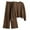 Coffee, variant on Lindreshi 2 Piece Fall Sets for Women Women's Fashion Versatile Round Neck Long Sleeve Loose Pants Set for Women