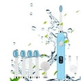 thumbnail image 1 of Toothbrush, Toothbrush With 5 Brush Heads+Cleaning Head, 9 Cleaning Modes,Smart 20-speed Timer Toothbrush IPX7 -Newly Upgraded, 1 of 9