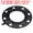 Black 6", variant on Rubber Flange Gasket Full Face DN Pipe 8 Bolt Holes Black Flat Washer Black 4"