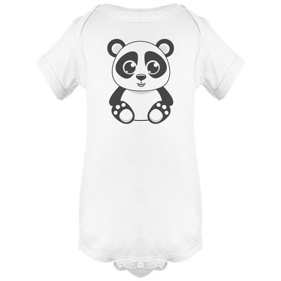 Little Panda Cartoon Bodysuit Baby's -Image by Shutterstock