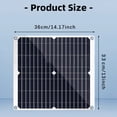 thumbnail image 6 of 25W Monocrystalline Solar Panel Power Bank: Portable Charger For, 6 of 7