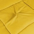 thumbnail image 5 of BNM Solid Comforter Down Alternative Bedding, Queen, Yellow, 5 of 8