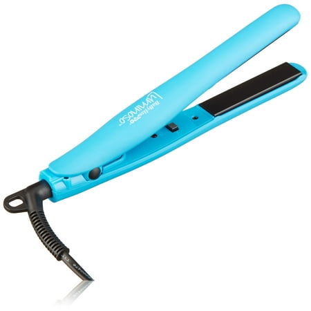 Conair BLBL137 Babyliss Pro Luminoso 3/4" Mini Flat Iron: Blue