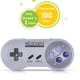 thumbnail image 4 of Paquete de 2 mandos inalámbricos USB ZAMPAM de 2,4 GHz, compatibles con juegos de SNES y Nintendo Switch. Gamepad USB retro para Windows, Mac, Linux, Raspberry Pi y RetroPie. Diseño clásico, listo par, 4 of 6