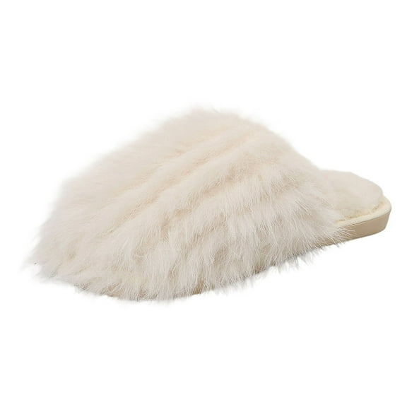 Daznico Women's Cozy Plush Slippers - Winter Non- House Shoes, Warm Comfort for Indoor Home Use,Color:Pink,Size:8.5