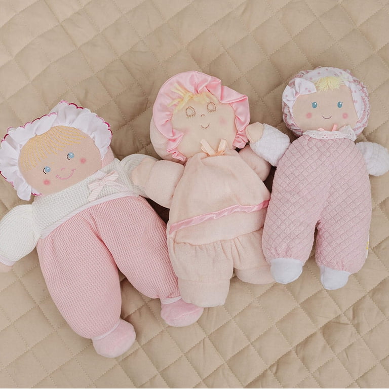 Genius Babies My First Baby Doll - Eden Collection, Pink Waffle