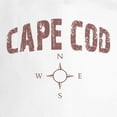 thumbnail image 2 of CafePress - Cape Cod Compass Cap - Adjustable 100% Brushed Unisex Casual Cotton Baseball Cap, Beige, 1, 2 of 2