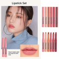 thumbnail image 3 of Sweet Dreams - Velvet Lipstick Set, Matte Color, Non-Stick Cup, Lip Color, Red, Rose, Makeup, 3 of 5
