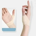 thumbnail image 1 of Thumb Brace for Support, Ultra-Thin Breathable Thumb Sleeve Protector for Arthritis, Tendonitis & Repetitive Strain, Wrist Stabilizer, Left & Right Hand, Sizes S M L, 1 of 8