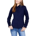 thumbnail image 6 of KOGMO Womens Long Sleeve Button Down Shirts Office Work Blouse with Pocket (S-3X), 6 of 7