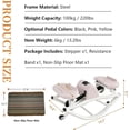 thumbnail image 7 of Portable Lateral Rocking Stepper, Rock Stepper Side to Side, Stepper for Exercise at Home with Digital Display & Non-Slip Mat Knee-Friendly for Gift, 7 of 7