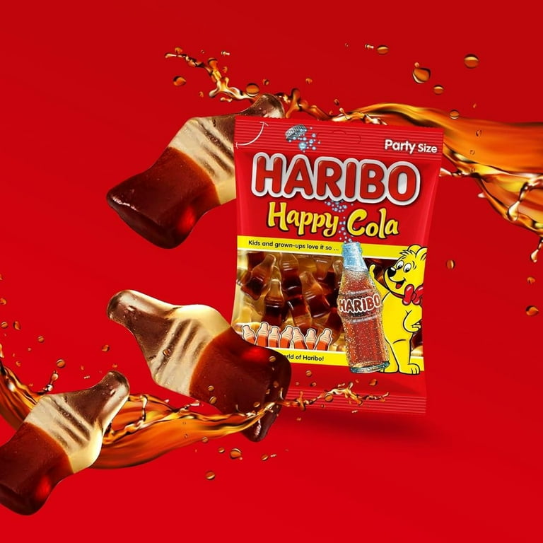 Haribo Happy Cola Zing Share Size Bag Pouch 140g - Walmart.com