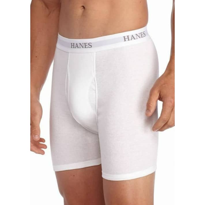 Hanes Men's Boxer Briefs 8-PACK SIZE 2XL 3XL Tagless Underwear 