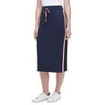 thumbnail image 4 of Tommy Hilfiger Womens Midi Skirt (Sky Captain, X-Large), 4 of 4